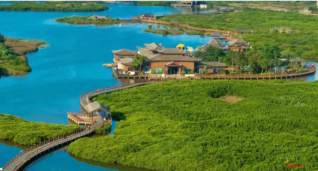 海南澄迈富力红树湾项目园林实景图