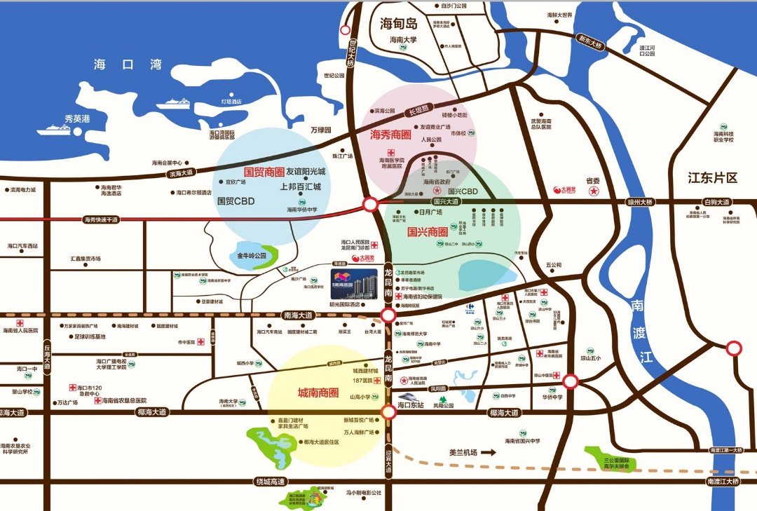 新月南海嘉园交通区位图