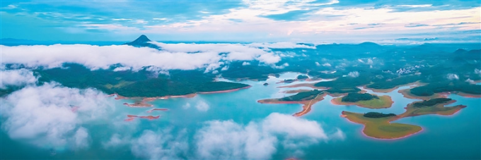 儋州湖景