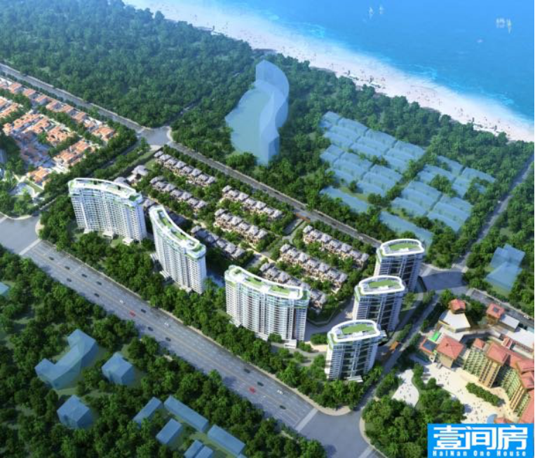 北京城建海云府项目鸟瞰图